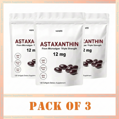 Astaxanthin 12Mg Capsules