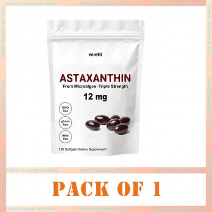 Astaxanthin 12Mg Capsules